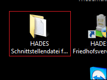 HADES-Schnittstelle - Schritt 6